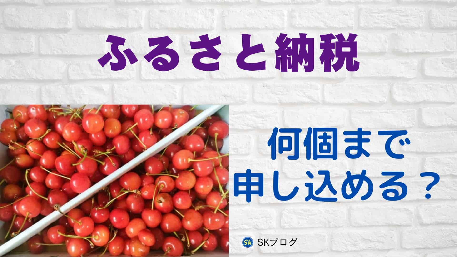 ふるさと納税 何個まで申し込める？