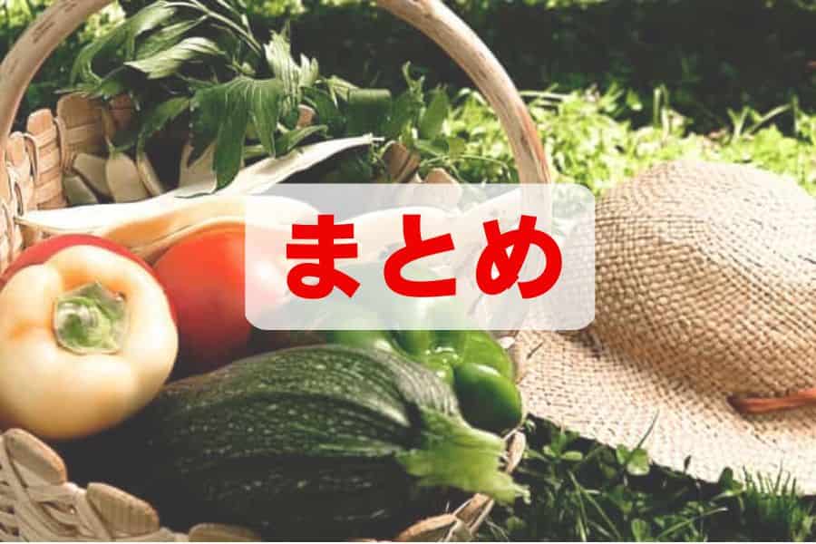 野菜のまとめ