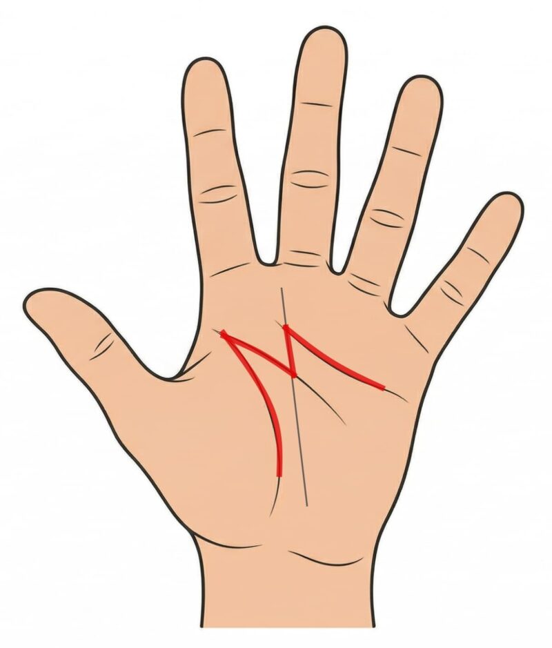 手相でエム字が左手101