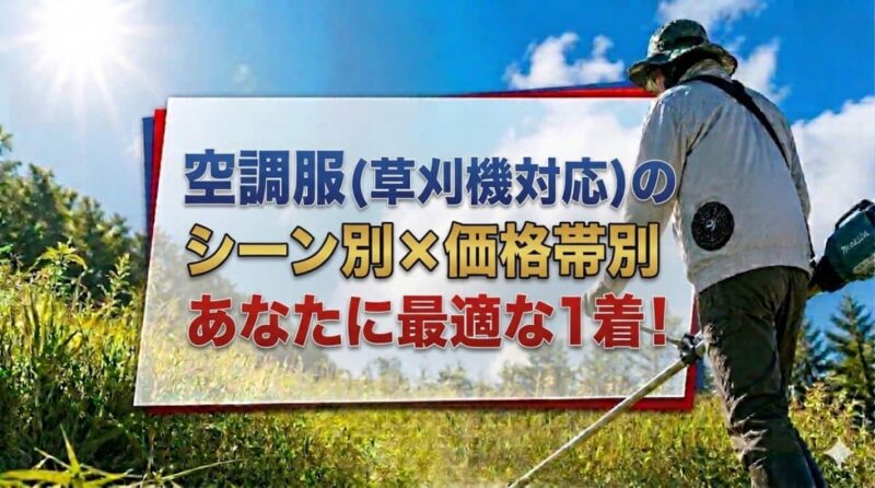 空調服(草刈機対応)のおすすめ７選05