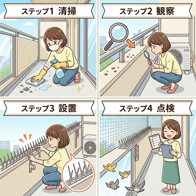 鳩よけグッズ04