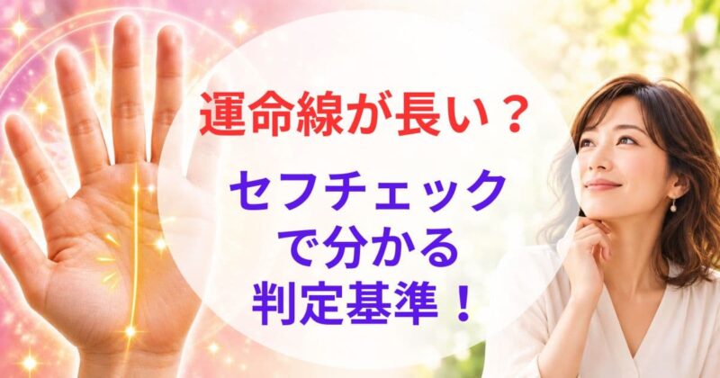 運命線が長い女性02