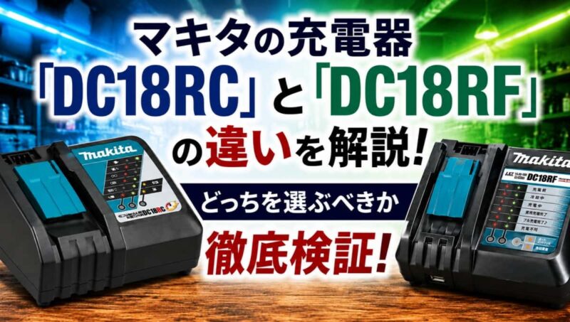 DC18RCとDC18RFの違い2
